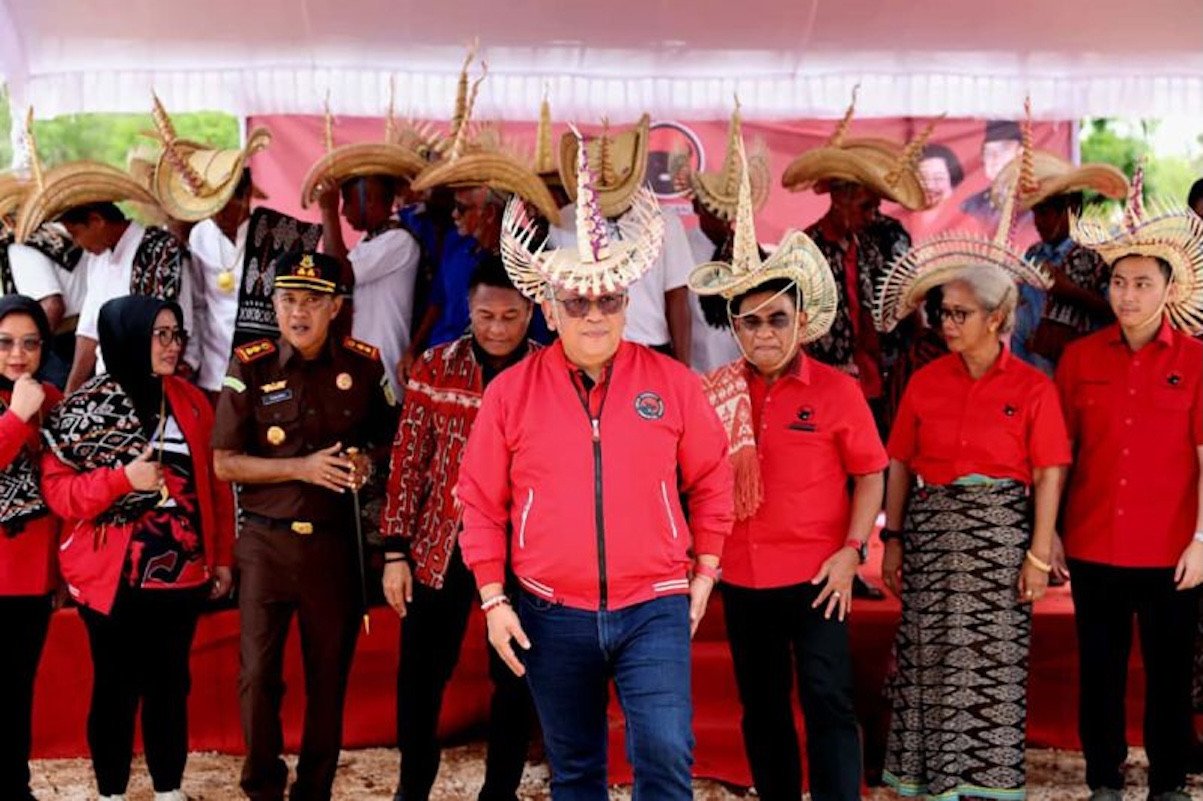 PDI Perjuangan Bangun Kantor DPC di Rote Ndao, Perkuat Basis Partai di Wilayah Terluar