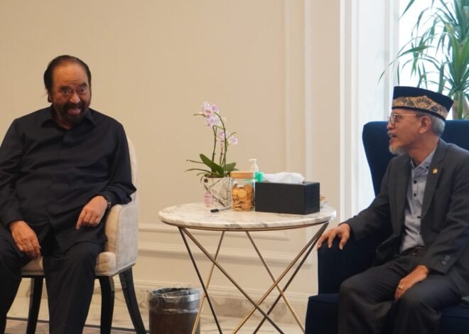 Sultan Ternate Hidayatullah Sjah II Temui Surya Paloh di NasDem Tower, Ada Apa?