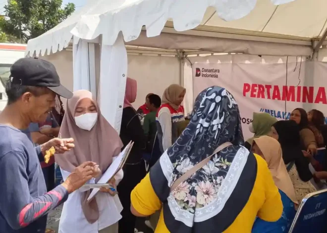 Posko Layanan Kesehatan Dibuka di Depan Fuel Terminal Medan untuk Korban Banjir