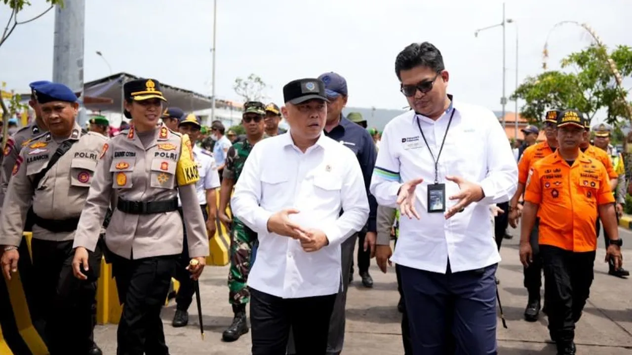 Menhub Minta ASDP Perkuat Kesiapan Arus Balik Gilimanuk-Ketapang Libur Nataru 2026