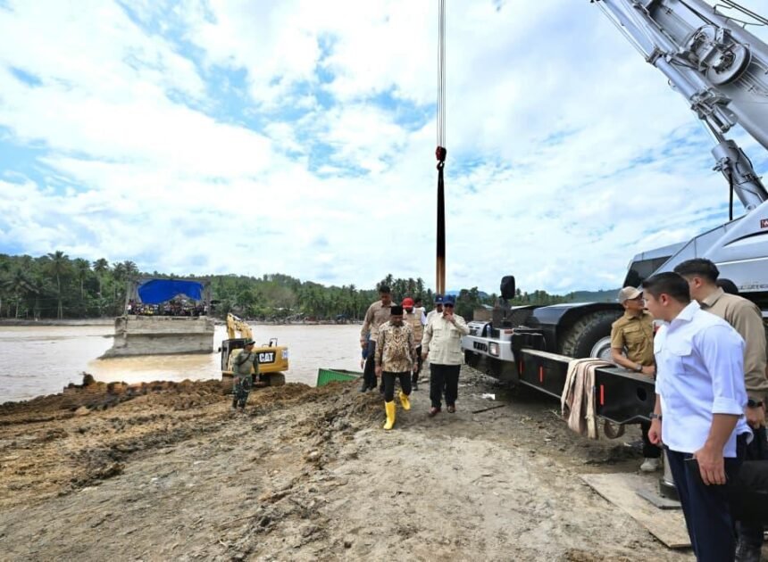 Prabowo Pastikan Pangan dan Percepatan Infrastruktur di Aceh