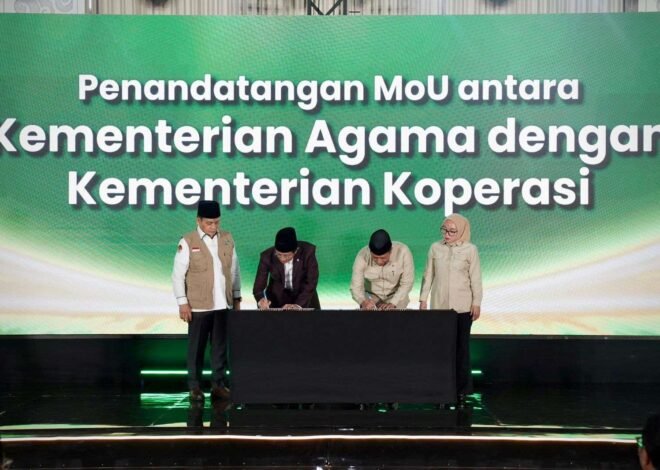 Kemenkop–Kemenag Sepakat Bentuk Koperasi Pesantren, Masjid, dan Madrasah