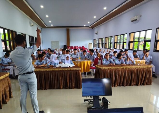 Menguatkan Peran Guru Jasa Raharja Cabang Malang Gelar Sosialisasi PPKL (Pengajar Peduli Keselamatan Lalu Lintas) di SMAN 1 Turen Kab. Malang
