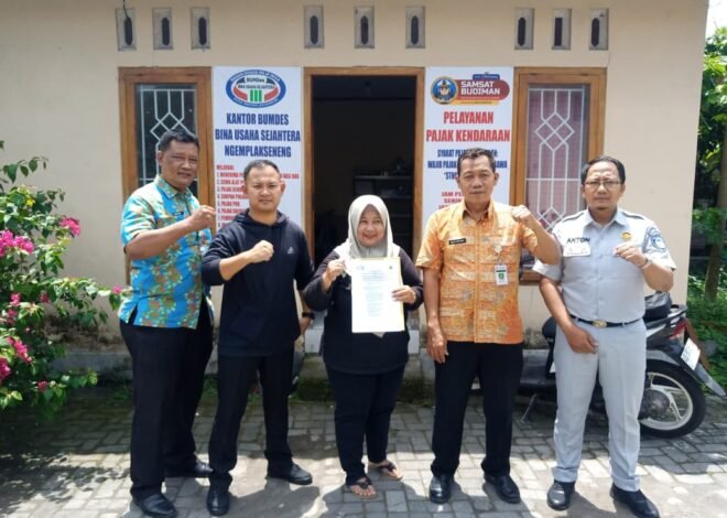 Perkuat Akses Layanan di Desa, Samsat Klaten dan BUMDes Manisrenggo Resmi Perpanjang Kerja Sama Samsat Budiman