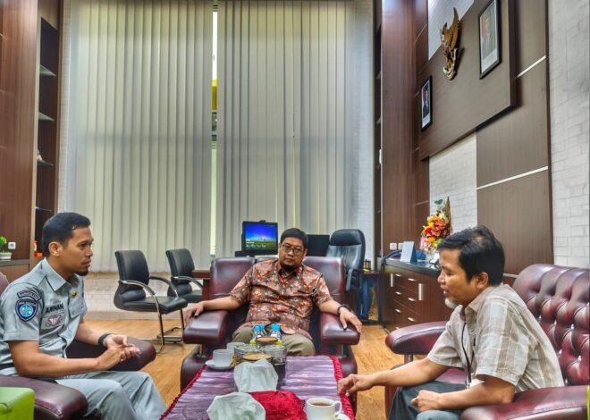 Silaturahmi dan Koordinasi: Kepala PT Jasa Raharja Cabang Tarakan Bertandang ke KPKNL Tarakan.