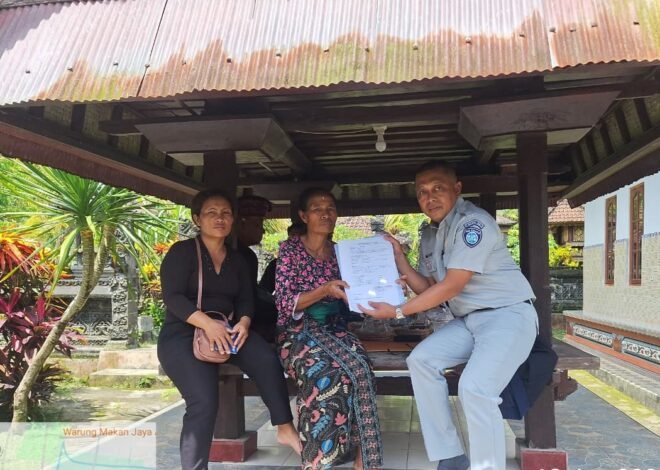 PT Jasa Raharja Wilayah Bali Serahkan Santunan Kepada Ahli Waris Korban Kecelakaan Lalu Lintas di Badung