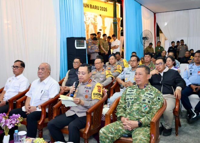 Jasa Raharja Yogyakarta Hadiri Pantauan Sitkamtibmas Tahun Baru 2026 oleh Kapolri di Pos Pam Teteg Malioboro