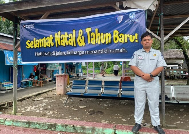 PT Jasa Raharja Kanwil Kalimantan Timur Pasang 50 Spanduk Keselamatan di Titik Rawan Kecelakaan dan Keramaian untuk Kelancaran Mudik Nataru 2025/2026