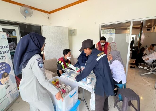 Jasa Raharja NTB Perkuat Keselamatan Transportasi lewat Pelayanan Kesehatan Gratis di Pelabuhan Lembar