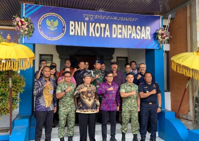 PT Jasa Raharja Kanwil Bali Hadiri Pertemuan Monitoring dan Penguatan Kelembagaan BNN Kota Denpasar