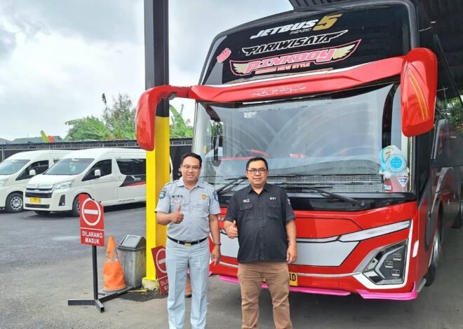 Perkuat Hubungan Dengan Pengusaha Angkutan Umum, Jasa Raharja Cabang Cirebon Kunjungi Pengusaha Otobus di Kota Cirebon