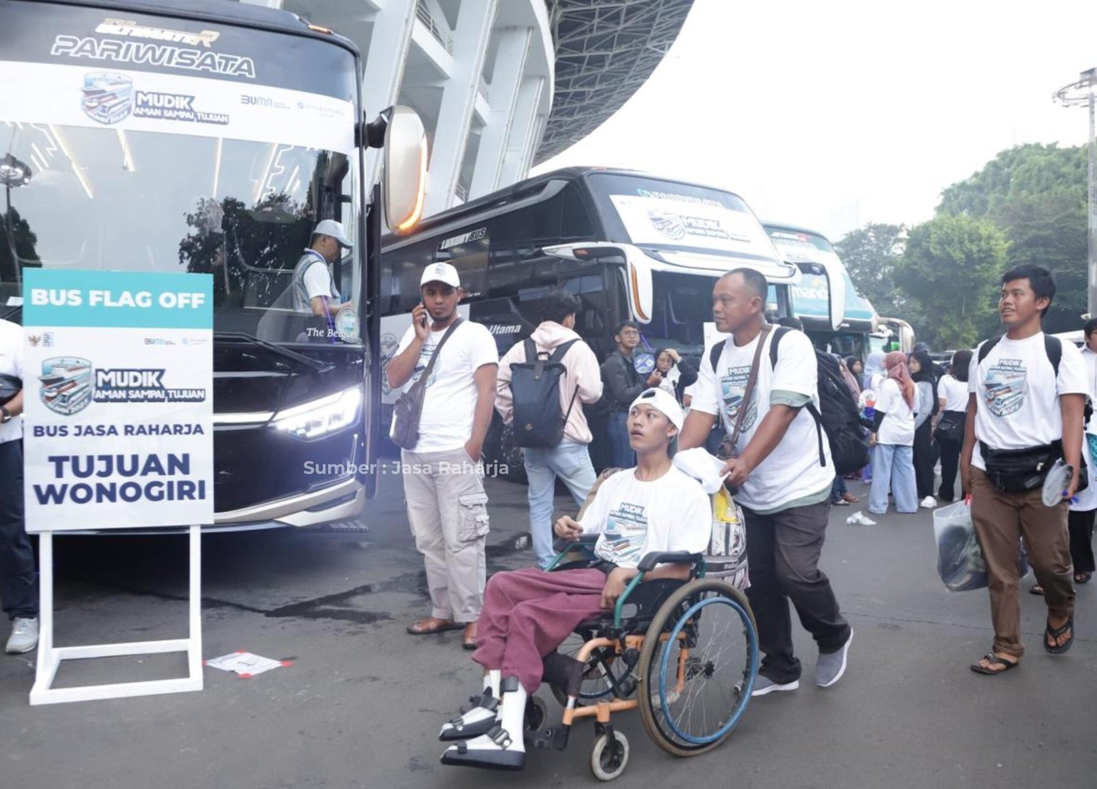 Mudik Gratis BUMN 2026 Resmi Dibuka, Jasa Raharja Siapkan Kuota untuk 23.500 Pemudik