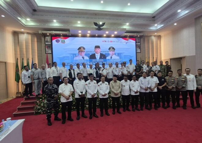 PT Jasa Raharja Kanwil Banten Hadiri Rapat Koordinasi Persiapan Angkutan Lebaran 2026 di Kantor Gubernur Banten