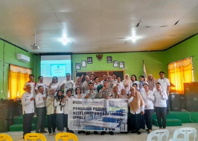 Program Pengajar Peduli Keselamatan Lalu Lintas: Jasaraharja Cabang Tarakan Bersinergi Dengan Unit Kamsel Polres Malinau Di Sman 1 Malinau