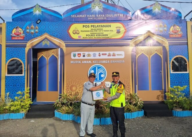 Wujud Sinergitas, Jasa Raharja Magelang Berikan Aksi Simpatik kepada Pos Pelayanan Terpadu RM Lestari Kebumen