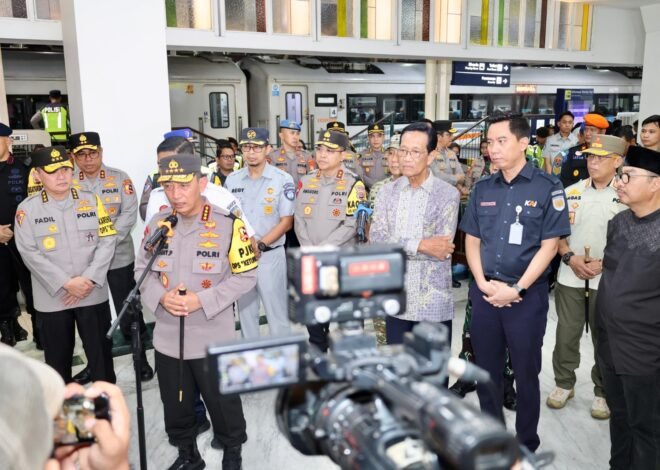 Kapolri Tinjau Kesiapan Arus Mudik 2026 di Stasiun Tugu Yogyakarta, PT Jasa Raharja Perkuat Sinergi Layanan Keselamatan
