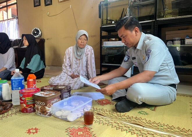 Hadir Langsung ke Rumah Ahli Waris, Jasa Raharja Percepat Proses Penyaluran Santunan Korban Kecelakaan