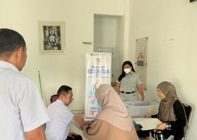 Jasa Raharja NTB Gelar Pelayanan Kesehatan Gratis di Pool DAMRI Jelang Mudik