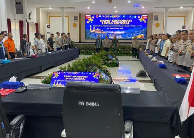 Dukung Mudik Aman Idul Fitri 1447 H, Kepala Jasa Raharja NTB Hadiri Rakor Lintas Sektoral