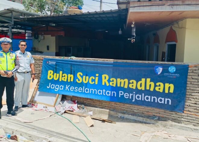 Perluas Edukasi Keselamatan, Jasa Raharja Cabang Parepare Pasang Spanduk Himbauan di Seluruh Wilayah Kerja