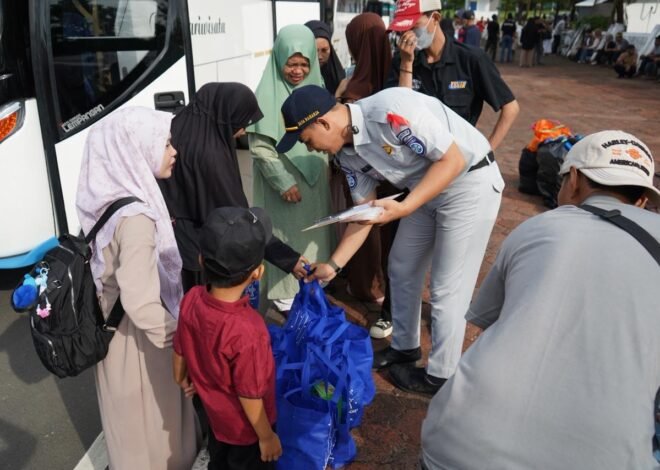 Perkuat Sinergi Keselamatan, Jasa Raharja dan Pemprov Sulsel Berangkatkan Ratusan Pemudik