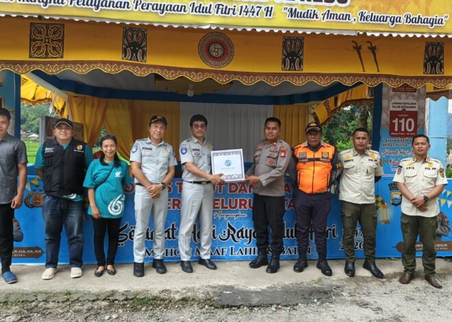 Sambut Idul Fitri 1447 H, Jasa Raharja Palopo Gelar Aksi Simpatik di Pos PAM Lebaran Sebagai Bentuk Dukungan Kepada Stakeholders