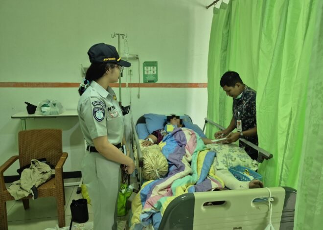 Jasa Raharja Kalteng Hadir Beri Dukungan Langsung kepada Korban Kecelakaan di RS Doris Sylvanus