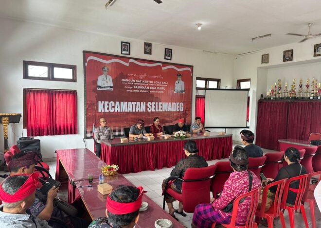 Jasa Raharja Bali Bersama Tim Pembina Samsat Tabanan Sosialisasikan Kepatuhan Pajak Kendaraan di Kecamatan Selemadeg