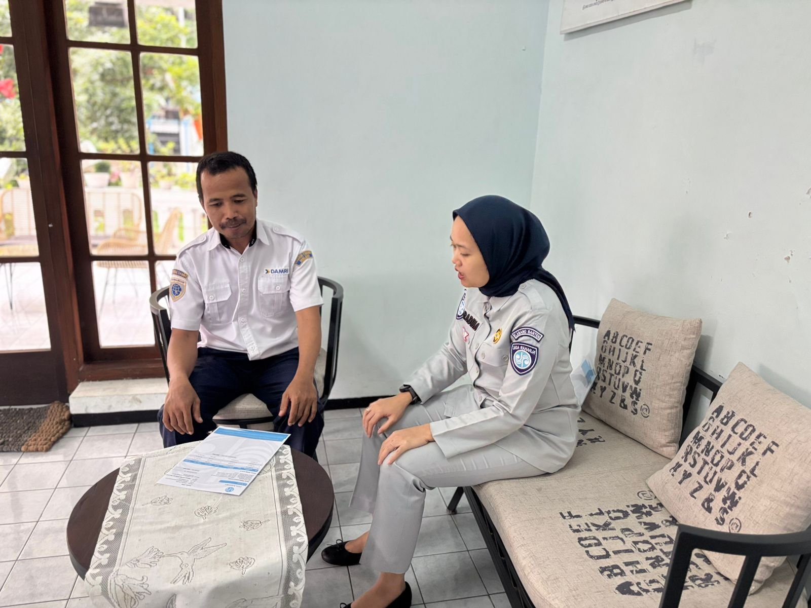 Jasa Raharja Cabang Malang melalui PLT PJ Teknik Gelar Giat CRM ke PO DAMRI untuk Perkuat Sinergi dan Pelayanan Transportasi Umum