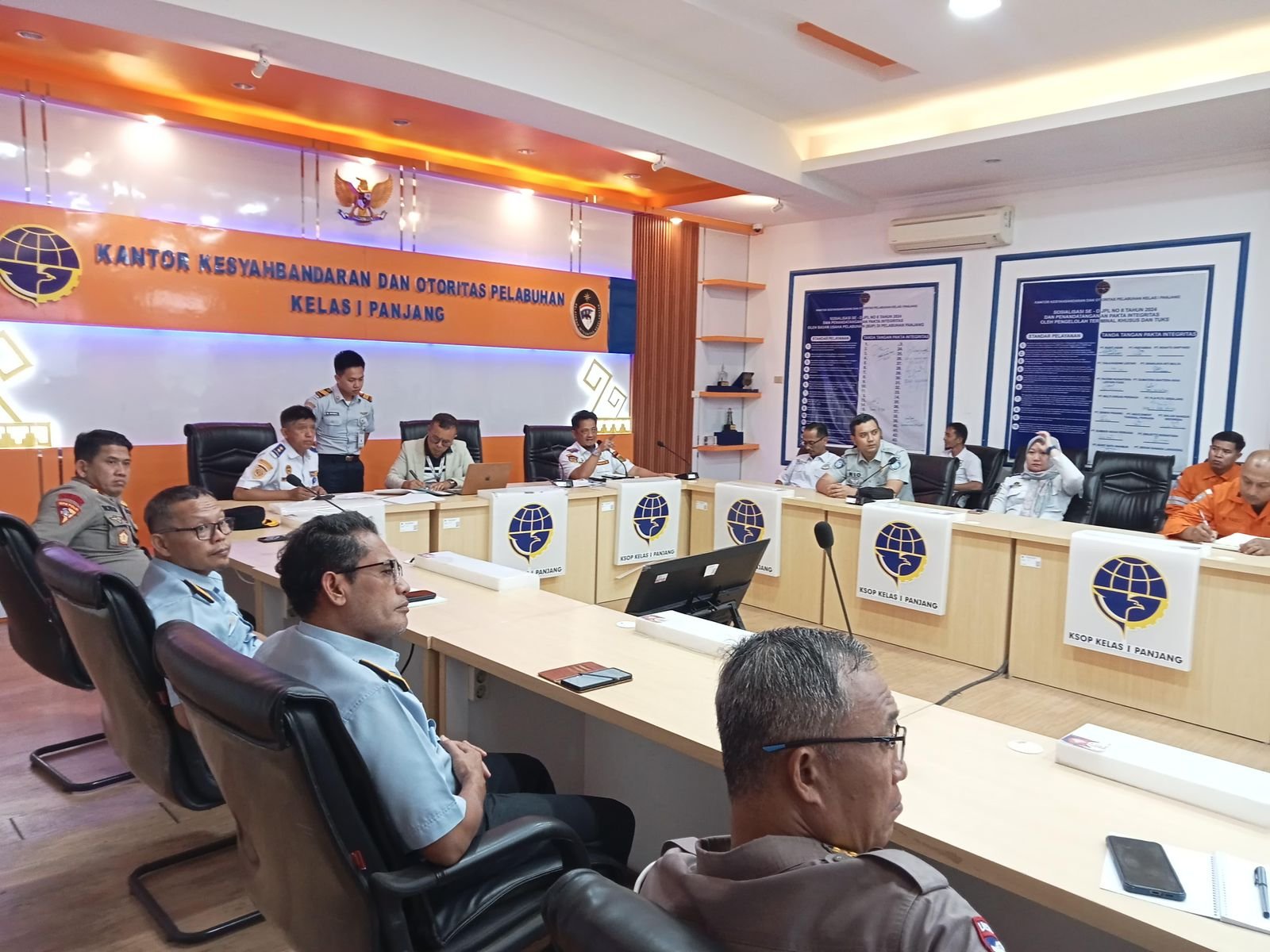 Dukung Kesiapan Angkutan Laut Lebaran 2026, Jasa Raharja Wilayah Lampung Ikuti Rapat Koordinasi di KSOP Panjang