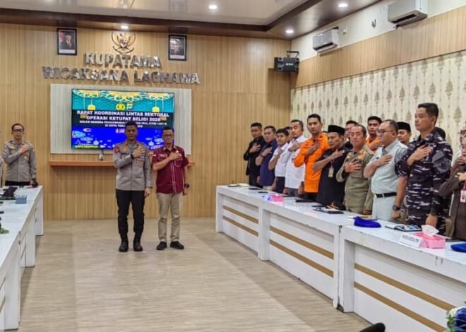 Jasa Raharja Tanjungpinang Hadiri Rapat Koordinasi FKLL Persiapan Operasi Ketupat Seligi 2026