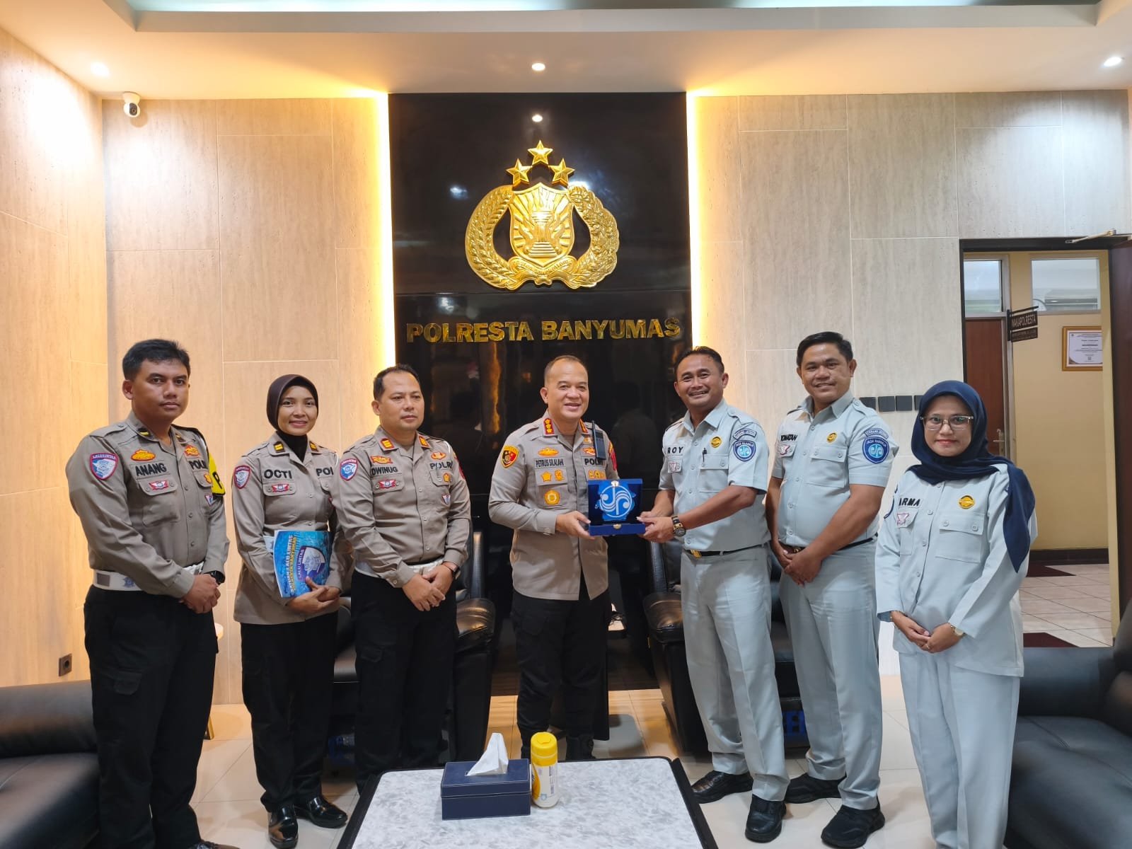Jelang Idul Fitri, Jasa Raharja Purwokerto Laksanakan FGD Bersama Satlantas Polresta Banyumas