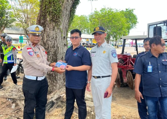 Jasa Raharja, BPTD Kelas II Kepri, dan Dishub Bintan Laksanakan Inspeksi Keselamatan Kendaraan Umum di Bintan