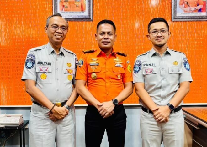 Perkuat Sinergi Penanganan Darurat, Jasa Raharja Sulsel Koordinasi Strategis dengan Basarnas Makassar