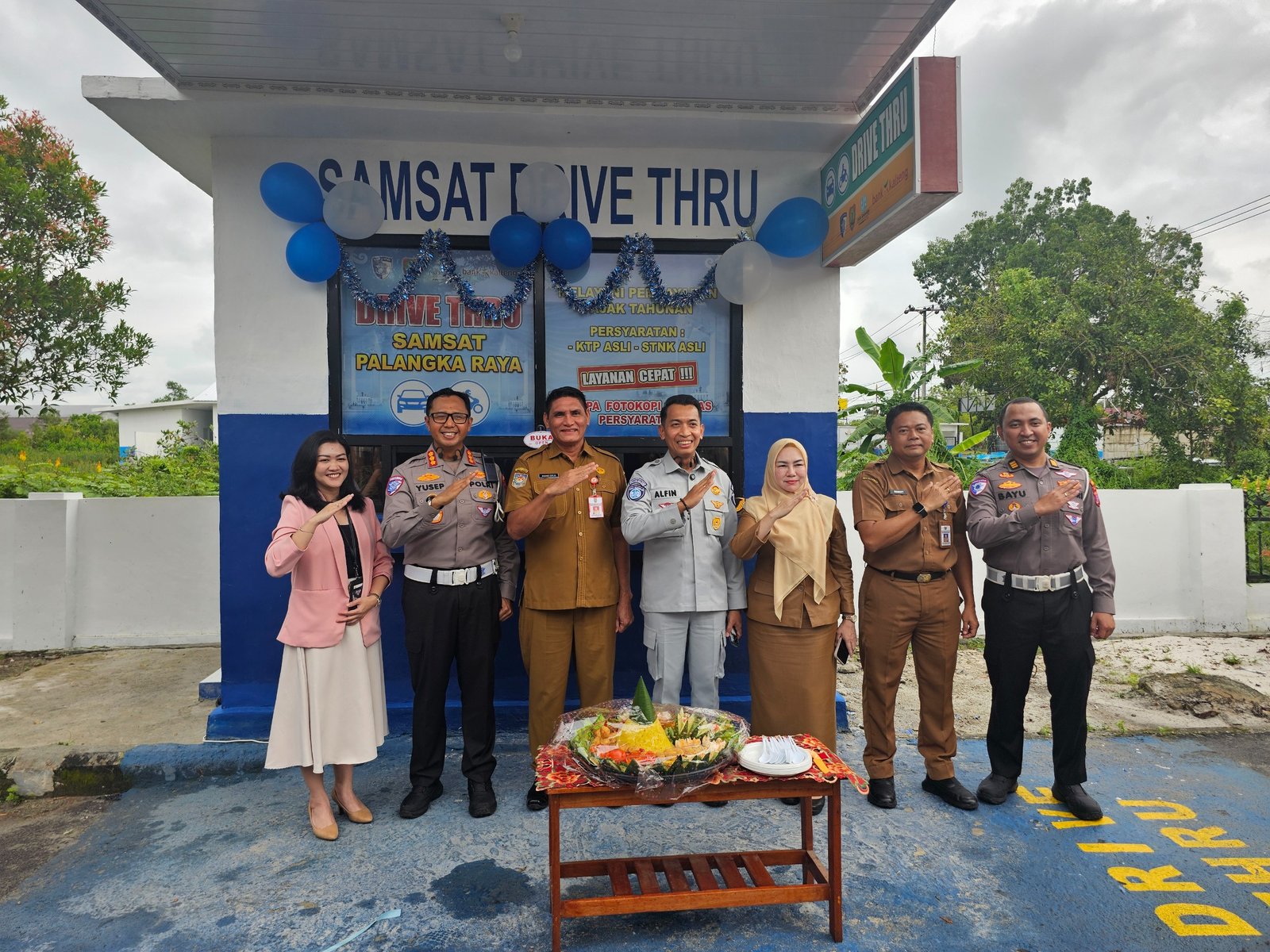 Samsat Drive Thru Resmi Diluncurkan di Palangka Raya, Layanan Pajak Kendaraan Kini Lebih Cepat dan Praktis