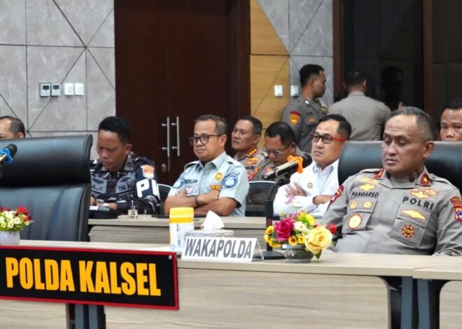Rapat Koordinasi Lintas Sektoral Ketupat 2026 Polda Kalsel, Jasa Raharja Kalsel Dukung Pengamanan Mudik dan Idul Fitri 1447 H
