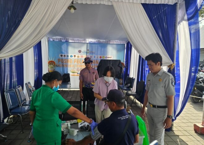 Jasa Raharja Bali Gelar Pelayanan Kesehatan Gratis (MUKL) di Pelabuhan Sanur, Dukung Keselamatan dan Kesehatan Masyarakat