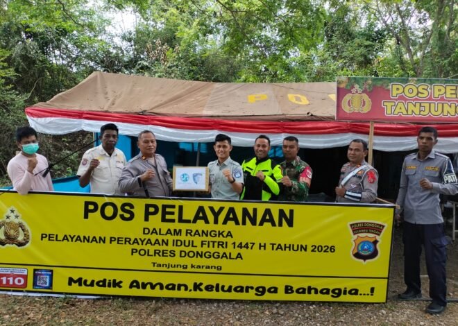 Jasa Raharja Sulawesi Tengah Gelar Aksi Simpatik Pada Pos Terpadu di Seluruh Kabupaten Kota, Dukung Kelancaran Arus Mudik