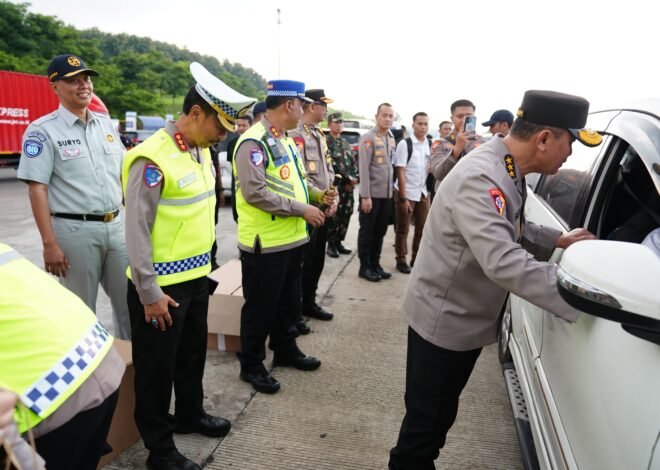 Pemantauan Operasi Ketupat 2026 di Pos Terpadu Kalikangkung, Jasa Raharja Dukung Pengamanan Arus Mudik dan Balik Lebaran