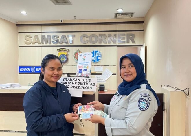 Dorong Kepatuhan Pajak Kendaraan, Samsat Mall Galeria Bagikan Voucher Belanja kepada Wajib Pajak