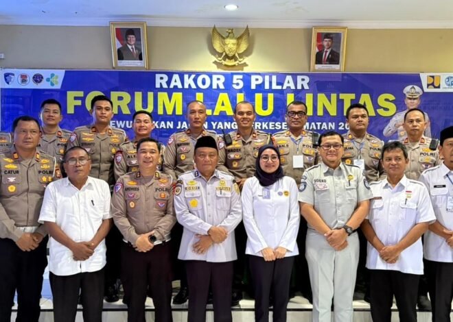 Jasa Raharja Bengkulu Hadiri Rakor 5 Pilar Forum Lalu Lintas untuk Perkuat Sinergi Keselamatan Jalan