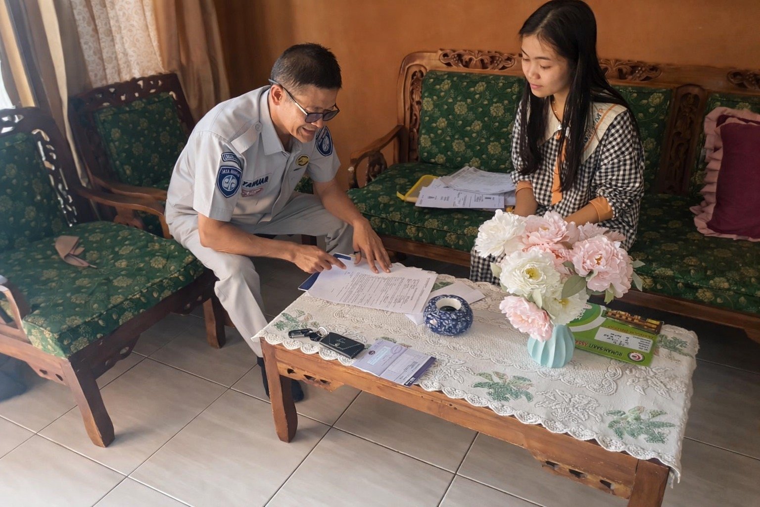 Pastikan Keabsahan Ahli Waris, Jasa Raharja Bengkulu Jemput Bola ke Rumah Ahli Waris Korban Laka