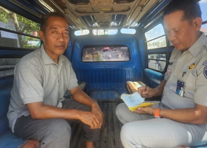 Jasa Raharja NTB Laksanakan DTD IWKBU, Pastikan Ketertiban Angkutan Umum di Lombok Timur