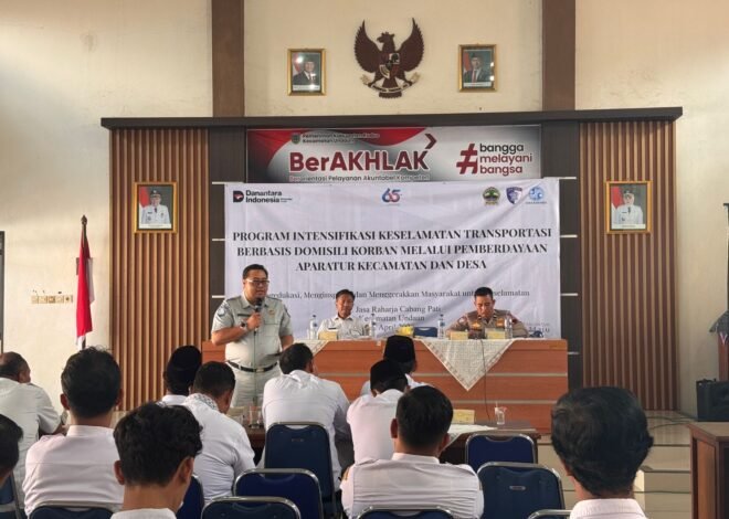 Kepala Cabang Jasa Raharja Pati: Keselamatan Jalan Dimulai dari Langkah Kecil di Tingkat Desa