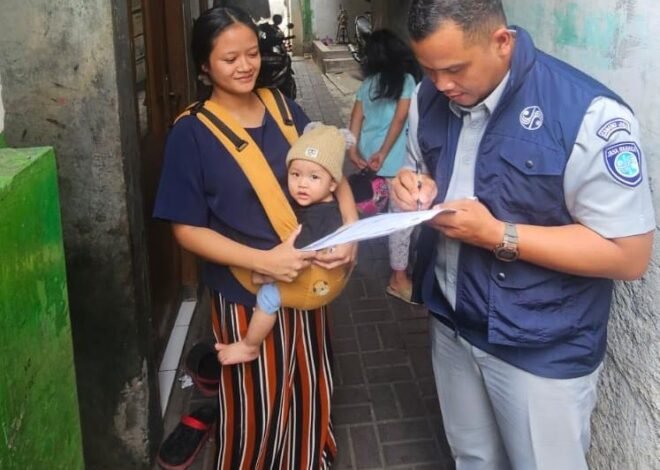 Dorong Kepatuhan Masyarakat, Jasa Raharja Lakukan Pendataan Wajib Pajak di Cimahi Tengah