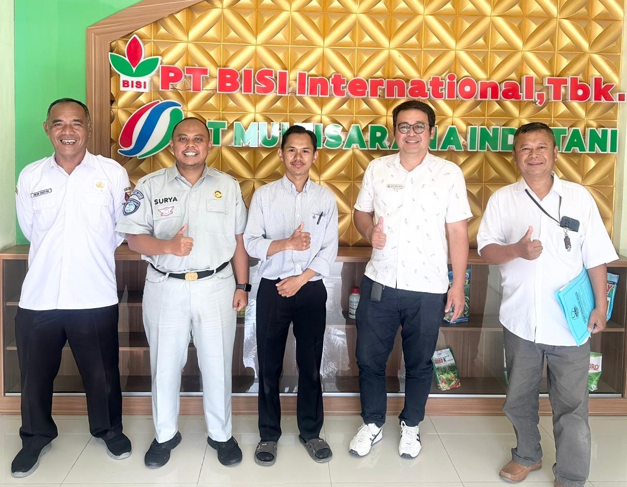 Dorong Kepatuhan Pajak Kendaraan, Jasa Raharja Kanwil Jawa Barat Bersama Tim Pembina Samsat Kabupaten Bandung II Soreang Lakukan Opsus Perusahaan