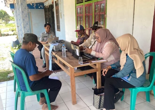 Jasa Raharja Singkawang Bersama Tim Pembina Samsat Sambas Gelar Samsat GOKATAN di Kecamatan Subah