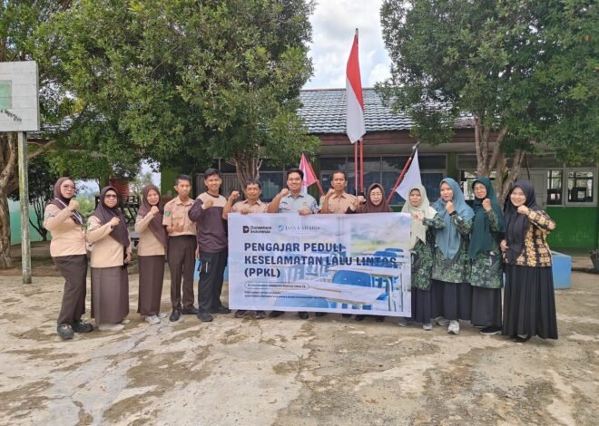 Dorong Budaya Tertib Berlalu Lintas Sejak Usia Dini, PT Jasa Raharja Kanwil Kalimantan Timur Gelar PPKL di SMPN 1 Pasir Belengkong