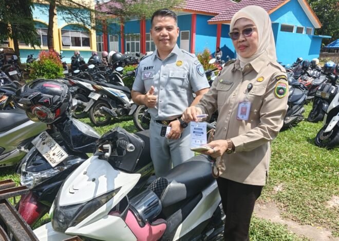 Jasa Raharja Hadir di Siguntang Menyapa, Sinergi dan Kolaborasi Tim Pembina Samsat Ogan Ilir 1 untuk Pendataan Kendaraan Bermotor yang Lebih Efisien