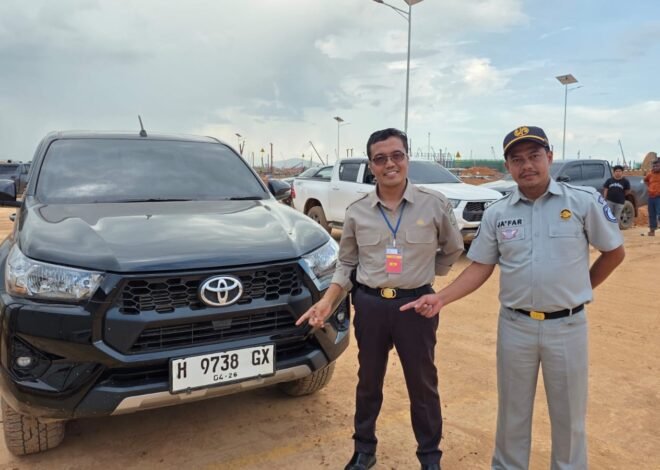 Jasa Raharja Samsat Sanggau Bersama UPT Samsat dan Bapenda Lakukan Kunjungan ke PT KAN untuk Penagihan PKB dan Imbauan Penggunaan Nopol KB